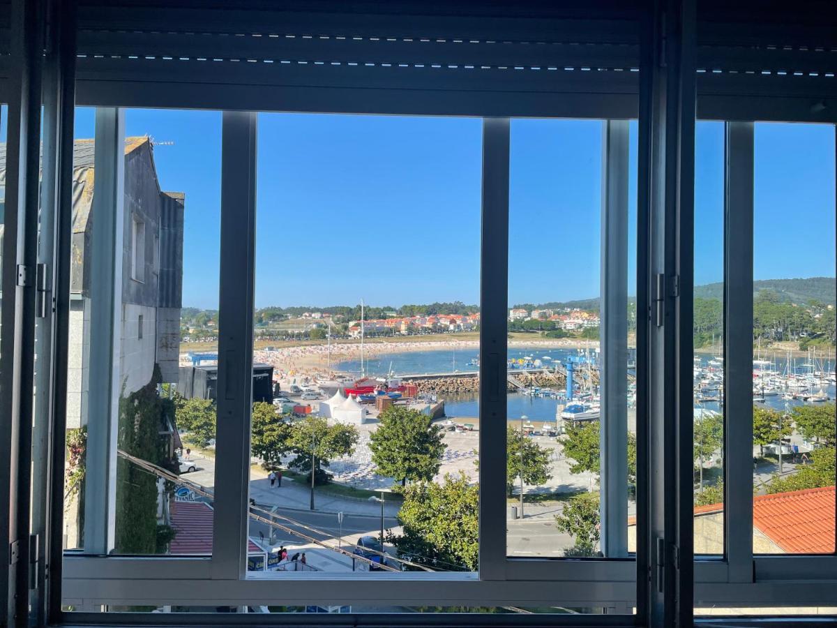 Piso En Portonovo Con Vistas A La Playa Apartment Sanxenxo Bagian luar foto
