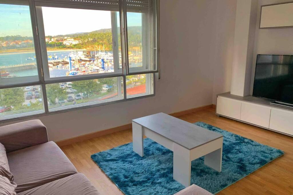 Piso En Portonovo Con Vistas A La Playa Apartment Sanxenxo Bagian luar foto