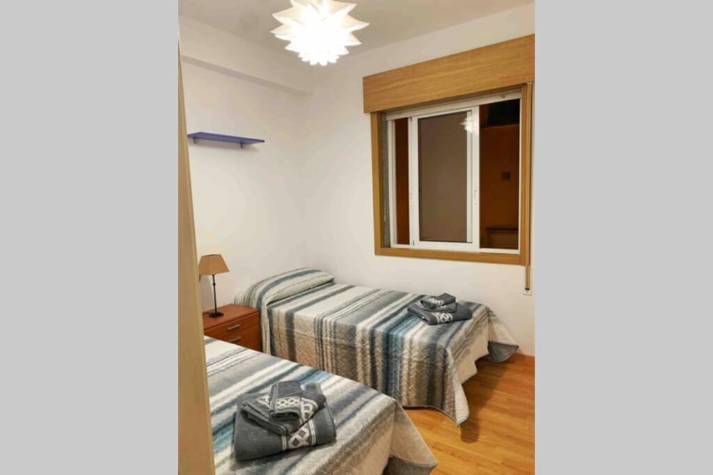 Piso En Portonovo Con Vistas A La Playa Apartment Sanxenxo Bagian luar foto